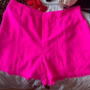 Never worn hot pink shorts